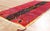 Red Vintage Boujad Moroccan Rug, 03'07 X 07'09 For Sale - Image 8 of 10