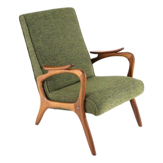 Vintage Green Rondeling Chair For Sale