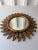 Rare 1940s French Big 28" Gold Gilt Sunburst Starburst Double Rays Mirror For Sale - Image 11 of 11
