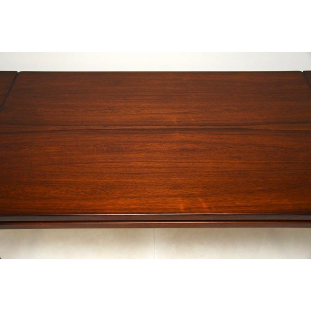 Vintage Danish Dining Table and Chairs by Johannes Andersen for Christian Linneberg, 1960, Set of 7 For Sale - Image 9 of 18