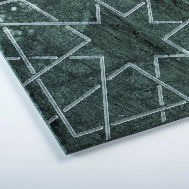 Contemporary Marble Palatina Plate by Gabriele D'angelo For Sale - Image 3 of 4