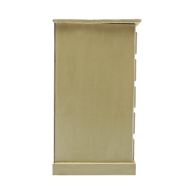Green Antique French Haberdashery Shop Counter For Sale - Image 8 of 9