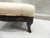 Wood Antique Black & Red Folk Art Petite Footstool For Sale - Image 7 of 9