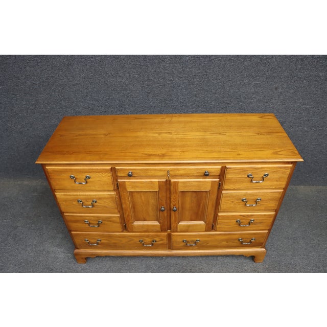American of Martinsville Oak Dresser For Sale In Philadelphia - Image 6 of 12