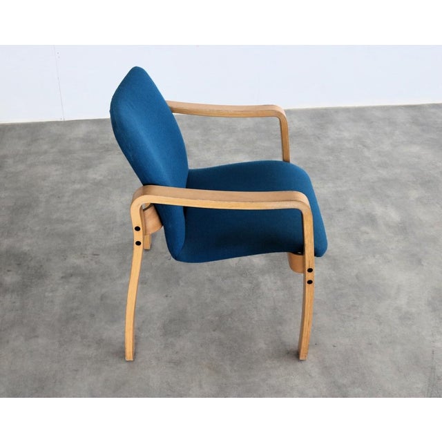 Mid-Century Modern Vintage Armchair, Sweden, 1980s For Sale - Image 3 of 8