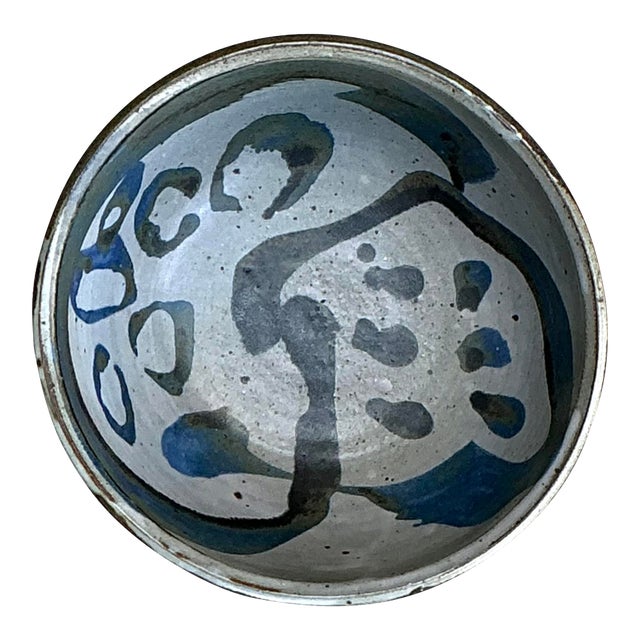 Vintage Original Studio Pottery Bowl For Sale