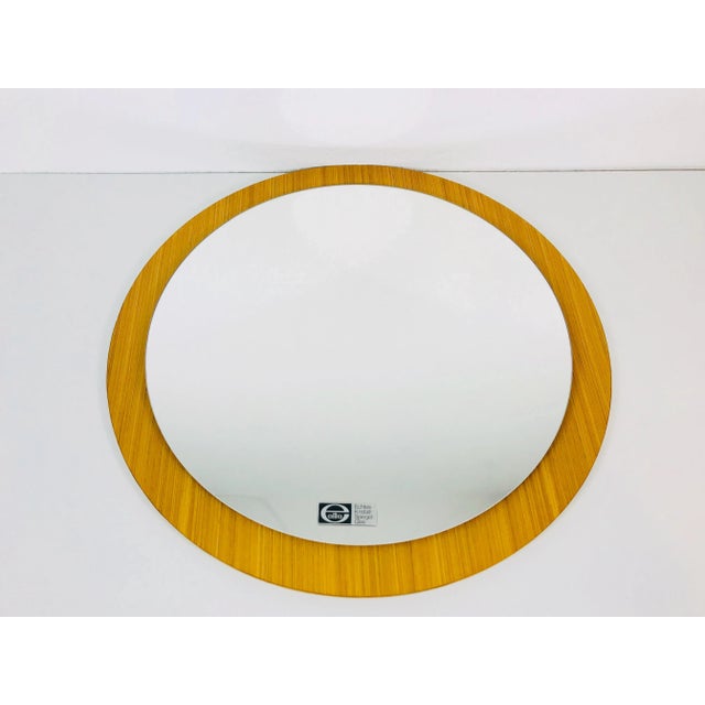 German Wooden Mirror, 1960s For Sale - Image 11 of 11
