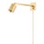 Hudson Valley Lighting Mark D. Sikes Highgrove 1-Light Portable Plug In Sconce, Aged Brass For Sale