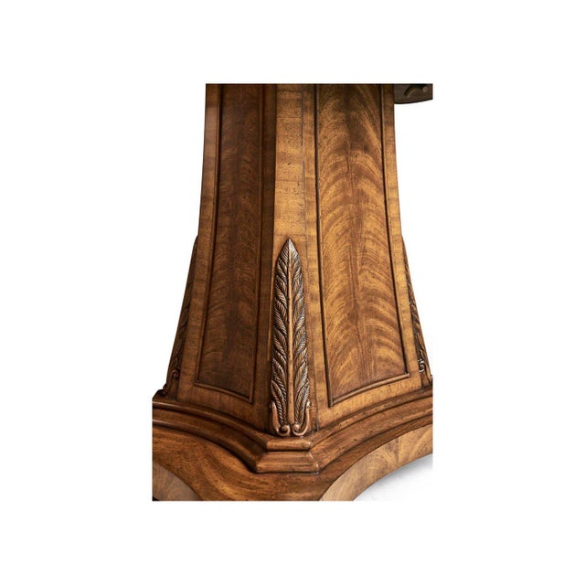 Walnut Pedestal Table For Sale - Image 4 of 13