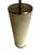 Metal A Pair of Mid-Century Hair-on-Hide Wrapped Table Lamps With Brass Trim For Sale - Image 7 of 18