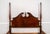 Queen Anne Thomasville King Size Cherry 4 Post Poster Bed For Sale - Image 3 of 14