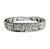 Contemporary 2.30 CTW Vintage Style Diamond 18k White Gold Bracelet For Sale - Image 3 of 7