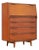 1960s Mid Century Danish Teak Secretary Desk For Sale