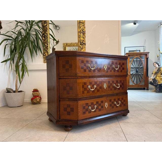 Baroque Chest of Drawers in Oak For Sale - Image 9 of 18