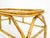 Wood Rattan Bamboo Rectangle Glass Top Mid-Century Modern Coffee Table Mnt! For Sale - Image 7 of 12