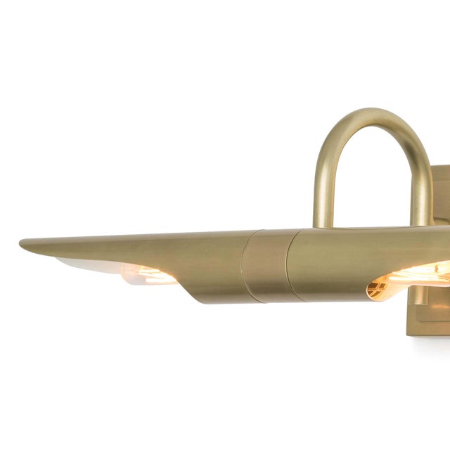 Regina Andrew Redford Picture Light Large (Natural Brass) For Sale - Image 4 of 5
