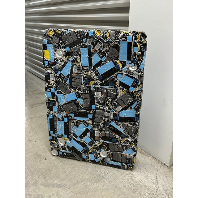 Artist Commissioned Abstract Metal Sculpture For Sale - Image 4 of 9