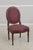 Set of 8 French Louis XVI Style Upholstered Dining Chairs For Sale - Image 11 of 18