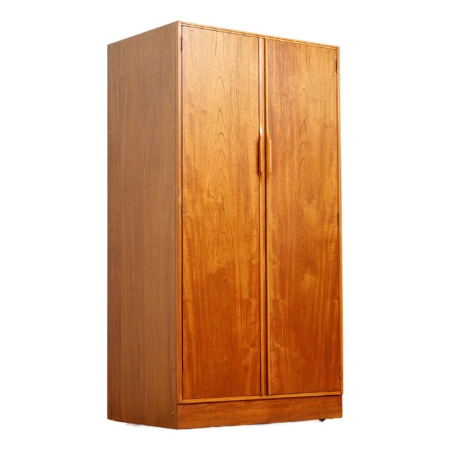 Mid Century Teak 1960s Armoire by Austinsuite For Sale