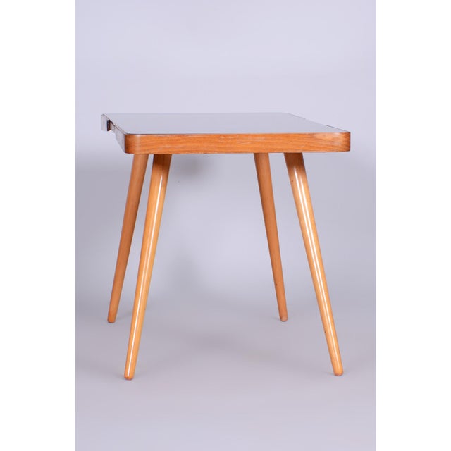 Made by Interier Praha, The state furniture company in Czechoslovakia. In pristine original condition, the item has been...