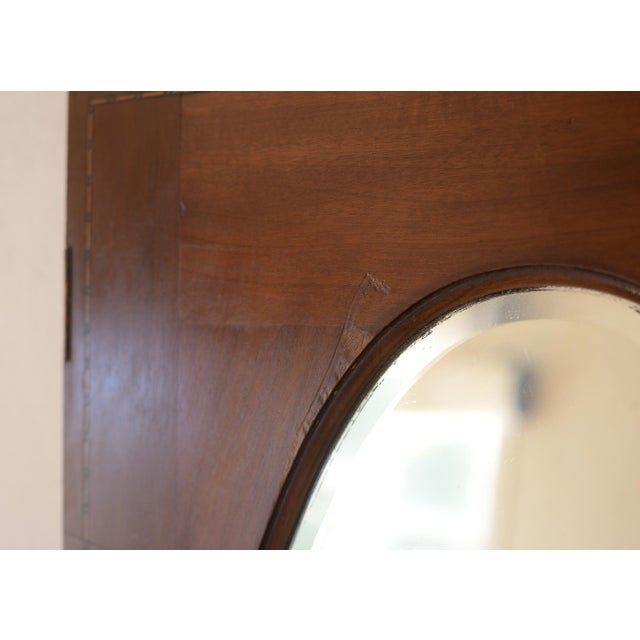 Antique Cabinet Door Floor Mirror For Sale In San Francisco - Image 6 of 8