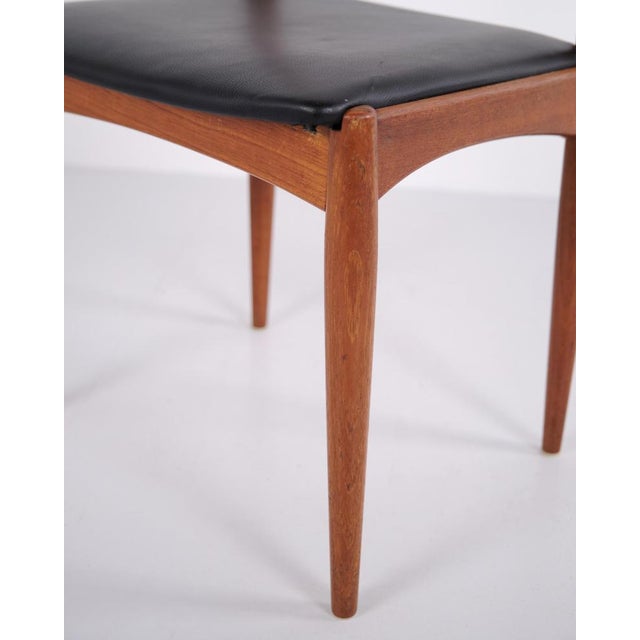 Scandinavian Teak Dining Chairs attributed to Uldum Møbelfabrik, 1960s, Set of 6 For Sale - Image 10 of 13