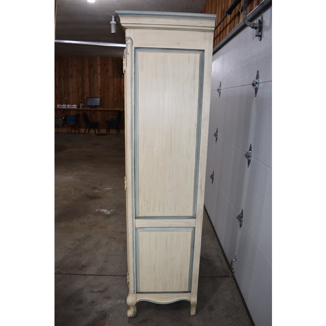 White Fine Furniture French Country Clothing Armoire Chairish