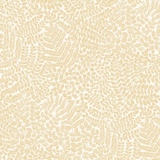 Sample - Borastapeter Bladverk Wallpaper in Sand For Sale