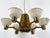 Mid-Century Modern Six-Armed Chandelier from Hans Bergström, Sweden, 1950s For Sale - Image 9 of 18