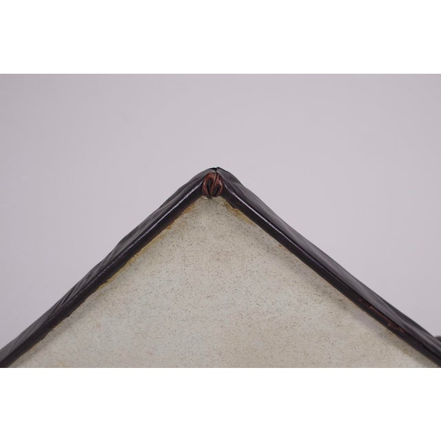 Coconut Armchair in Black Leather by George Nelson for Herman Miller, 1960s For Sale - Image 12 of 13