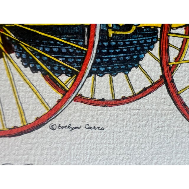 American Late 20th Century Anthony Cavo "Cleveland's Silsby Steamer" Historical Fire Engine Print For Sale - Image 3 of 8