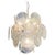 Vintage Italian Murano Chandelier with 24 Iridescent Grit Disks, 1990s For Sale - Image 17 of 17