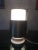 Metal Italian Opaline Glass and Aluminum Table Lamp, 1960s For Sale - Image 7 of 11