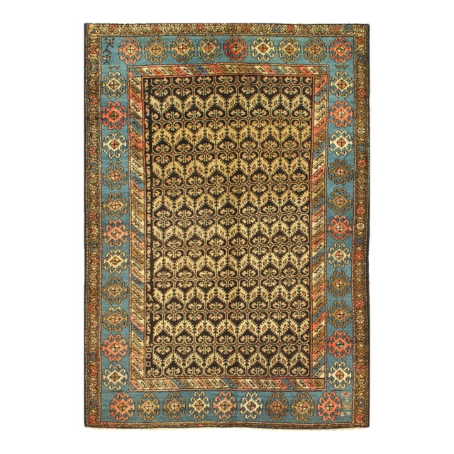 Pasargad DC Beige Handmade Antique Hamadan Rug For Sale