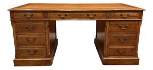 English Desk in Oak