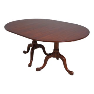 Henkel Harris Oval Cherry Dining Table For Sale