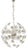 Sputnik Pendant Lamp, 1960s For Sale