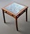 Antique Chinese table with intricate fretwork top. Table has a beveled edge that accommodates a glass top. Slightly...