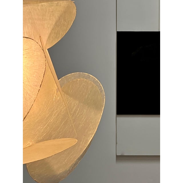 Mid-Century Modern Fiberglass Plan Pendant Lamp by Enrico Botta for Sundown, 1968 For Sale - Image 3 of 8