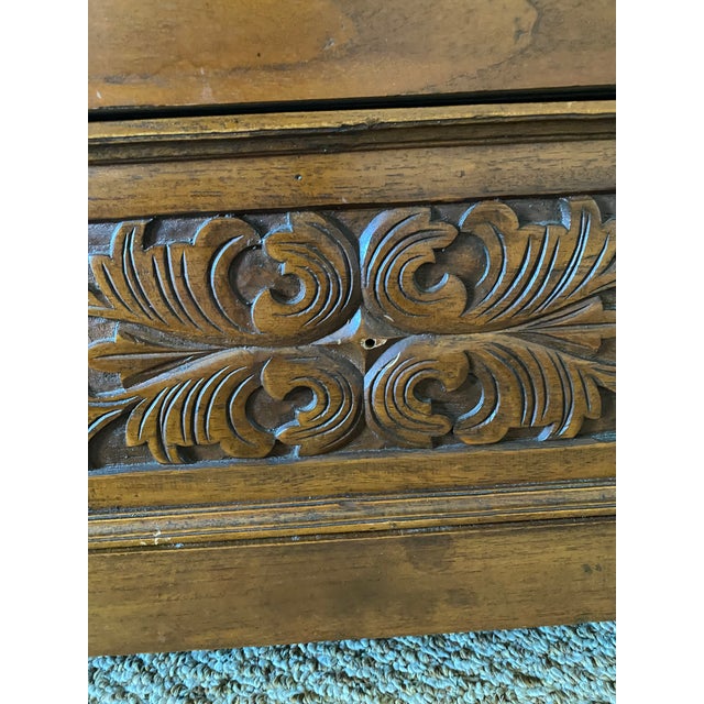 Vintage Javanese Indonesian Style Jati Wood Daybed Bench For Sale - Image 10 of 10