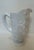 Westmorland Vintage Westmoreland Paneled Grape Milk Glass Pitcher With Bark Handle For Sale - Image 4 of 5