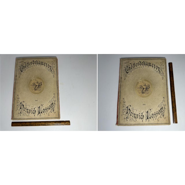 19th Century Heinrich Lossow: Götterdekameron Mythology Etchings Portfolio For Sale - Image 10 of 10
