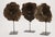 French 19th Century Antique French Bronze Female Head Billiard Pockets - Three Pieces For Sale - Image 3 of 18