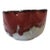Drip Glaze Scalloped Edge Hoffman Pottery Bowl For Sale