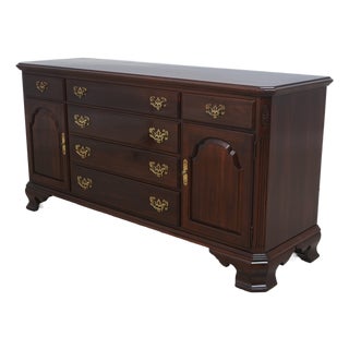 Ethan Allen Georgian Court Cherry Dresser For Sale