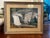 Original 1953 North Carolina Appalachian landscape painting depicting Looking Glass Falls in Pisgah National Forest,...