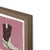 DESCRIPTION: Birdie the Cowboy Boot by Willa Heart in Walnut Frame, Mini Art Print This is a print of a handmade fabric...