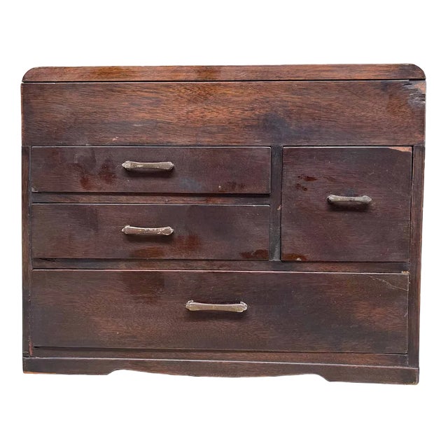 Japanese Sewing Box, 1890s For Sale