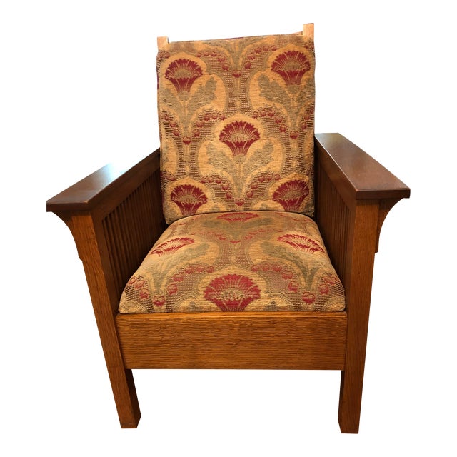 MidCentury Modern Stickley Spindle Lounge Chair Chairish