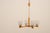Brown Brutalist Eastern Cloc Chandelier, Czechoslovakia, 1970s For Sale - Image 8 of 17